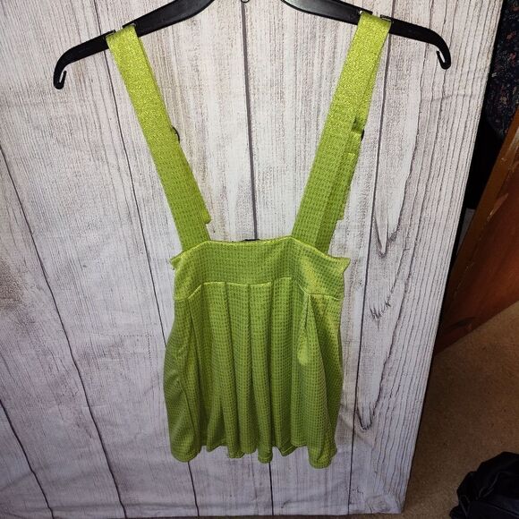 Adorable Forever 21 Checkered Suspender Skirt Size Small EUC - Picture 6 of 13